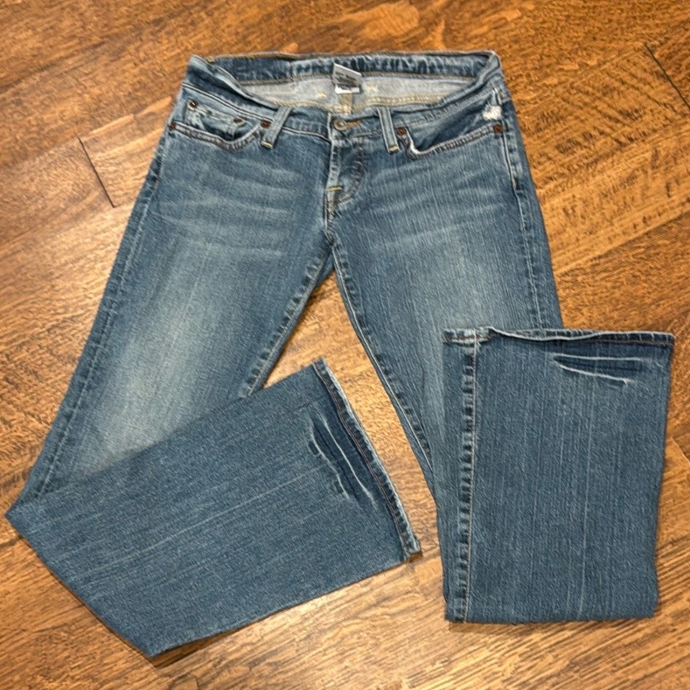 Lucky Brand Women's Boot Cut Jeans in Medium Blue Wash